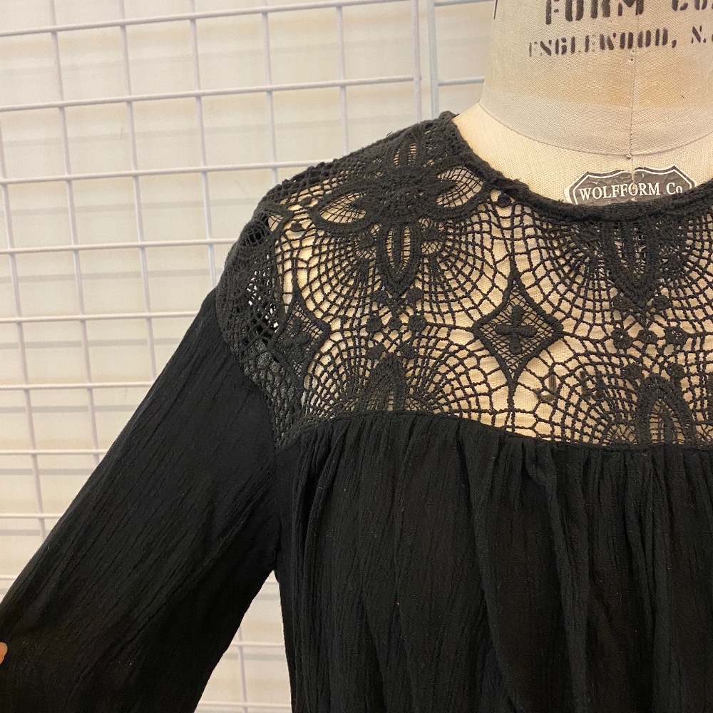 Indian crinkle cotton blouse